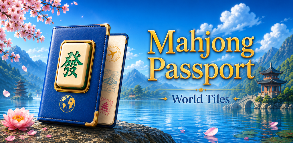 Mahjong Passport: World Tiles feature graphic